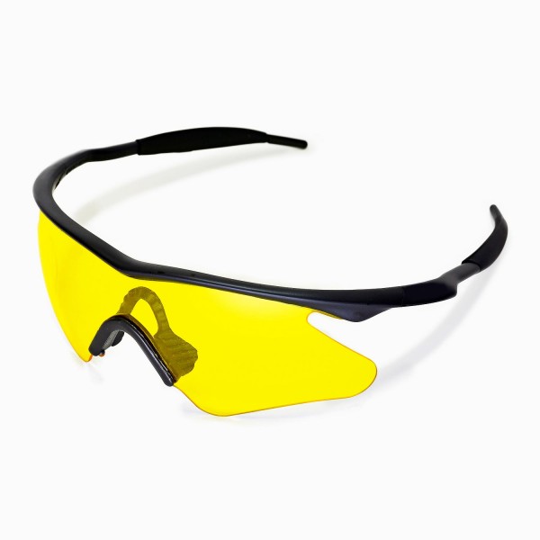 Walleva Yellow Replacement Lenses for Oakley M Frame Heater Sunglasses